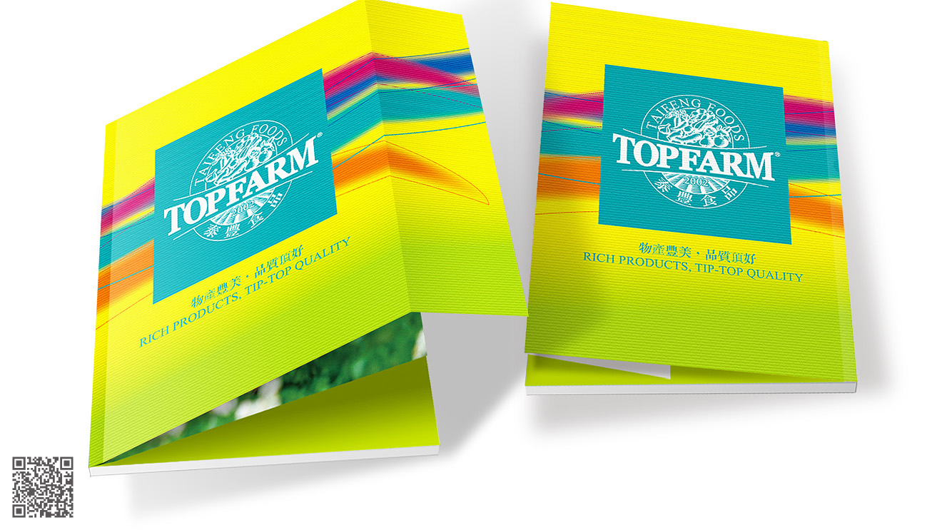 山東泰豐食品畫冊設計印刷